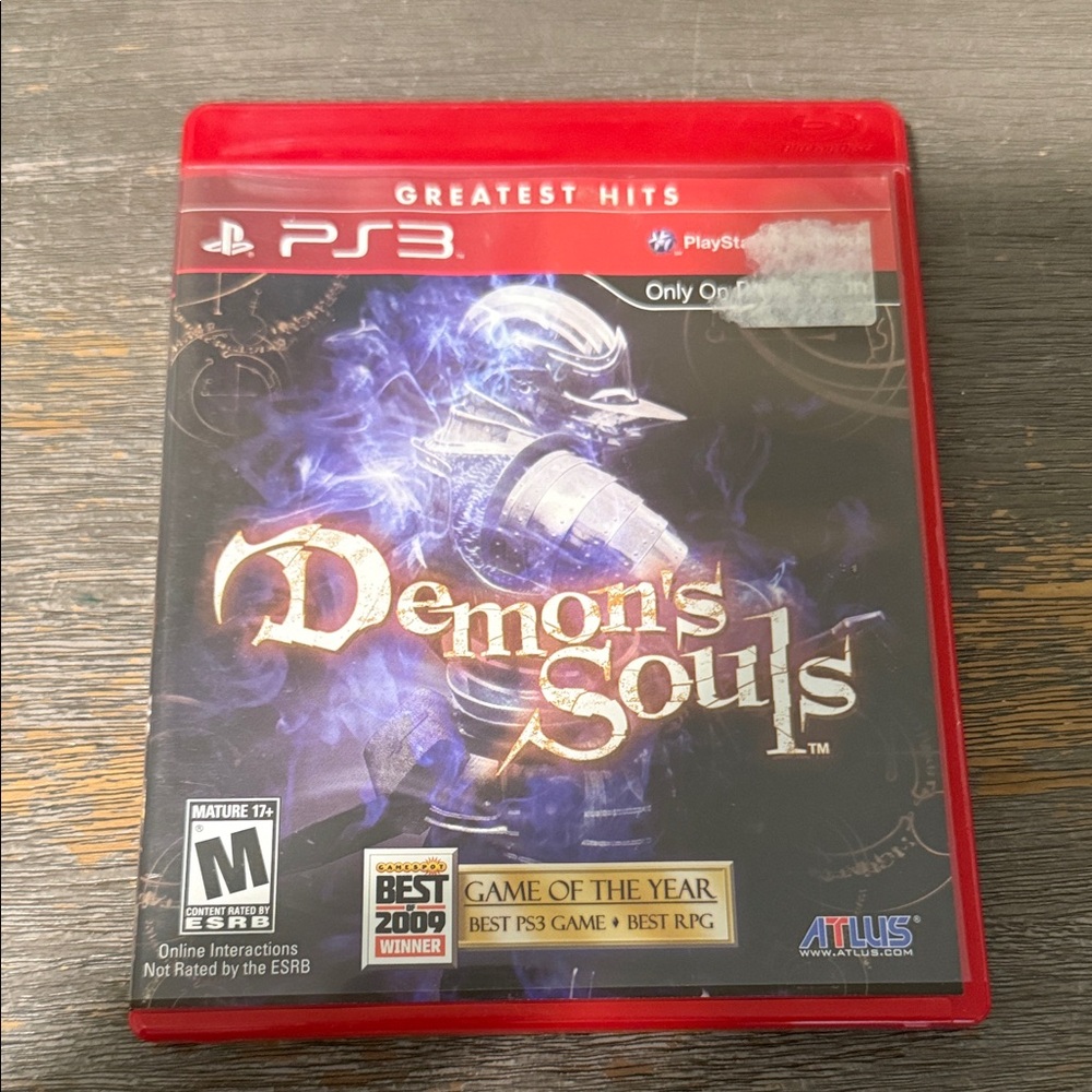 Demon's Souls - PlayStation 3 Game (Red Case)